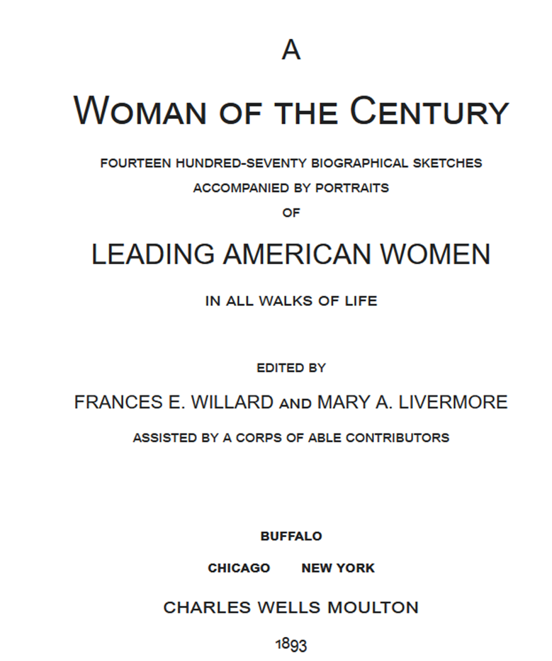 Clara Louise Burnham, A Woman of the Century – Patricia L. Morse